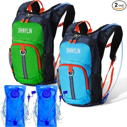 Shinylin 2 Pcs Kids Hydration Backpack by Shinylin