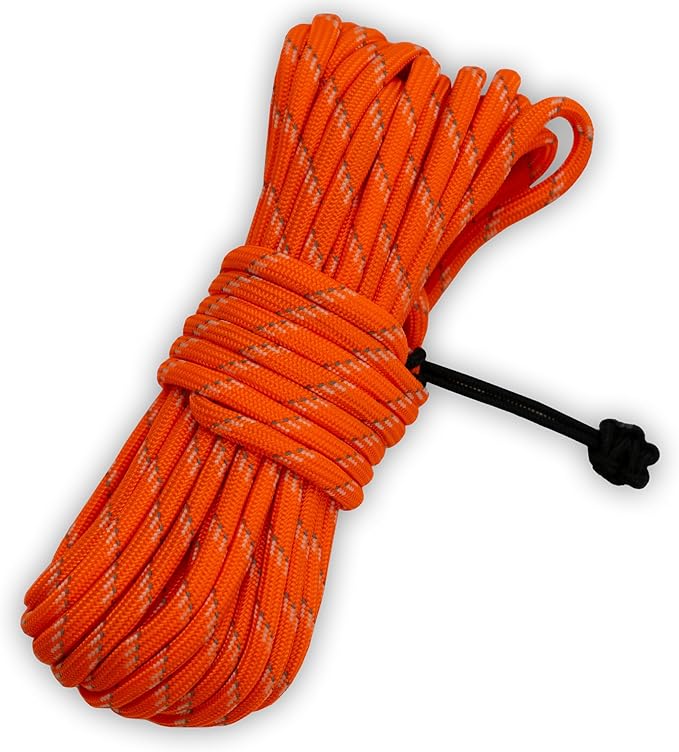 Titan Survival Patented Paracord 550-25ft, 500ft & Color Options - 620LB by SurvivorCord