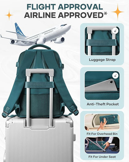 coofay Travel Backpack Carry on Flight Approved Mochila De Viaje Carry on - Image 7