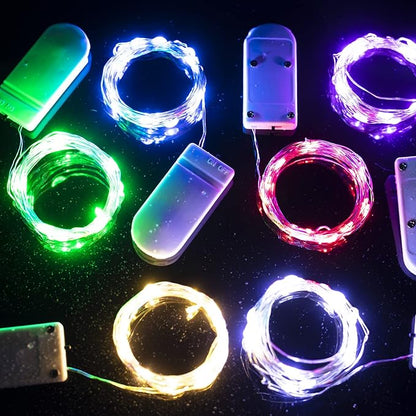 Brightown 12 Pack Led Fairy Lights Battery Operated String Lights Waterproof - Image 3