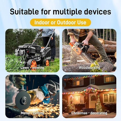 12FT 12 Gauge Heavy Duty Outdoor Extension Cord Waterproof - Image 8