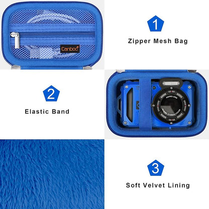 Canboc Carrying Case for Kodak PIXPRO WPZ2 Rugged Waterproof Digital Camera - Image 5