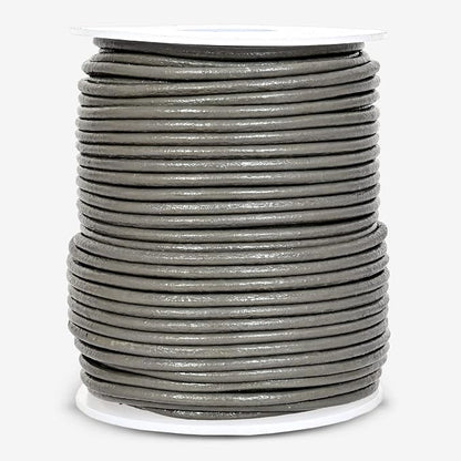 GENIQUE Real/Genuine Round Leather String Cord - Image 2