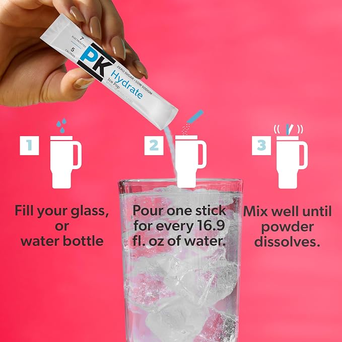 Pure Kick Hydration Singles To Go Drink Mix, Ice Pop, Includes 12 Boxes - Image 6