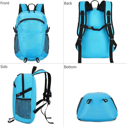 Small Hiking Backpack 15L Travel Lightweight Hiking Packable Daypack - Image 8