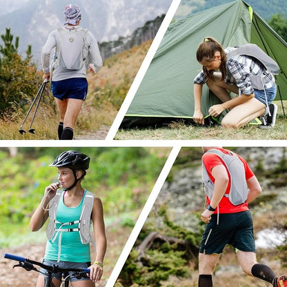 Hydration Backpack with 2L Water Bladder Bag, Lightweight and Breathable - Image 8