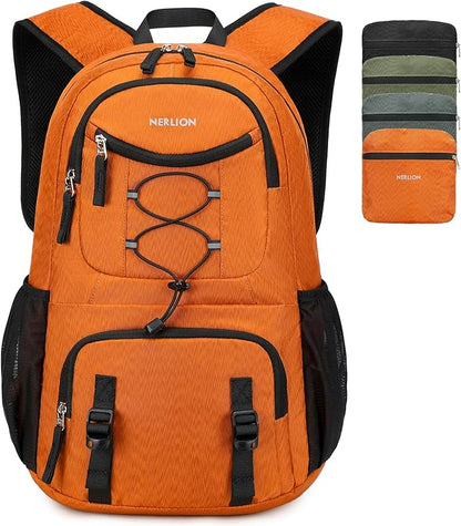 Nerlion Lightweight Foldable 35L Hiking Backpack Travel Backpack by Nerlion