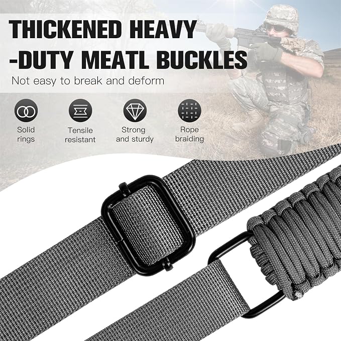 VVAAGG Two-Point Paracord Rifle Sling - Image 4