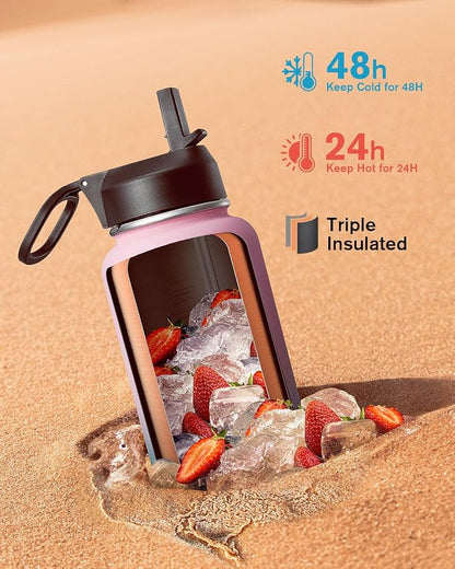 32 oz Insulated Water Bottle - Image 2