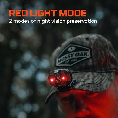 NEBO MYCRO 450 Rechargeable Headlamp | 450 Lumens, 6 Light Modes, Water - Image 3