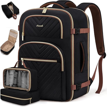 LOVEVOOK Travel Backpack Carry on Flight Approved 40L, Waterproof TSA Travel by LOVEVOOK