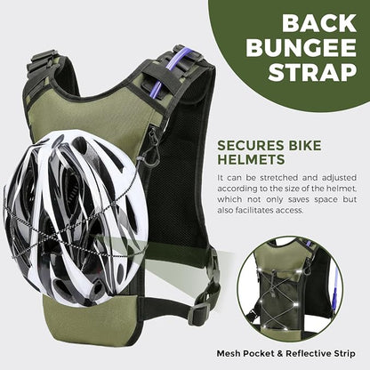 Criuage USA Original Patent Running Hydration Vest Backpack, Lightweight Chest - Image 3