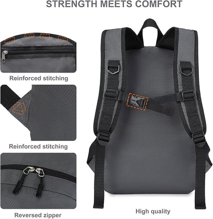 Lightweight Hiking Backpack 30L Packable Foldable Daypack Collapsible Travel - Image 9