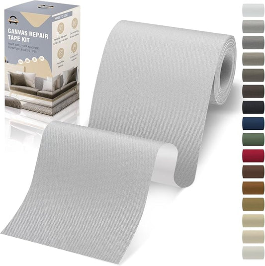 OAZ 4 x 79 inch Canvas Repair Patches Fabric Patch Self-Adhesive Canvas Repair by OAZ