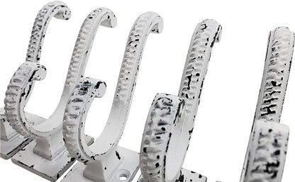 Claimed Corner Iron Scroll Coat Hooks - Image 5