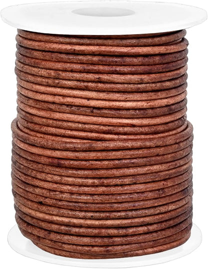 GENIQUE Real/Genuine Round Leather String Cord - Image 4