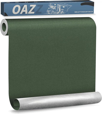 OAZ 16 x 79 inch Canvas Repair Patches Canvas Fabric Patch Self-Adhesive Canvas by OAZ