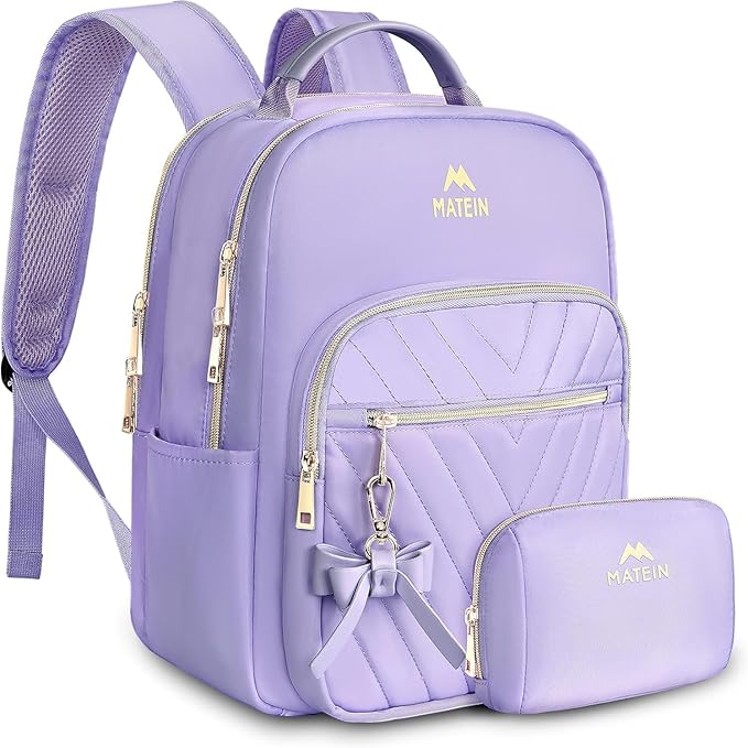 MATEIN Womens Backpack Purse, Fashion Cute Bowknot Mini Backpack Purse - Image 6