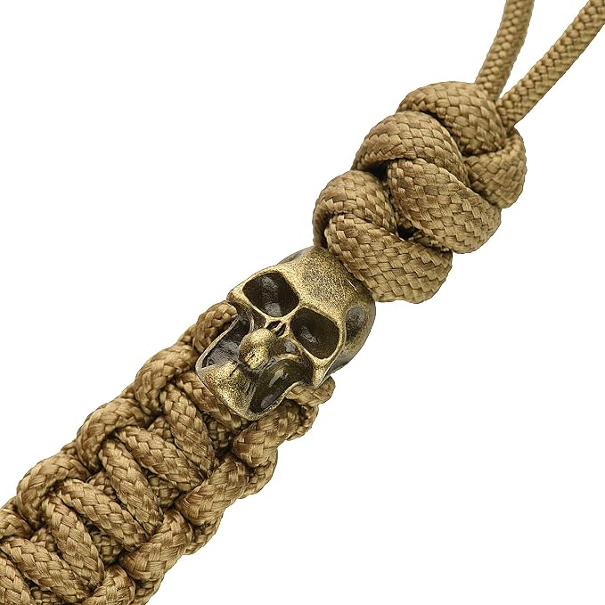 M-Tac Skull Knife Lanyard with Bead – Paracord Lanyard - Image 3