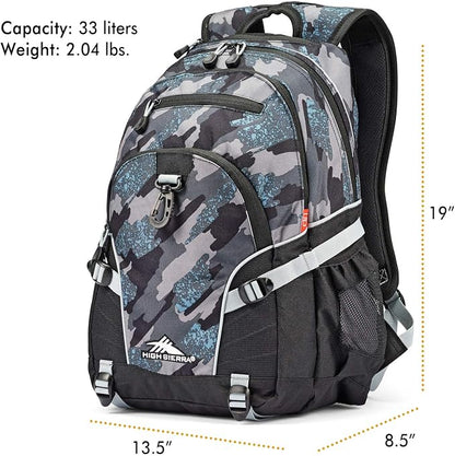 High Sierra Loop Backpack, or Work Bookbag - Image 5