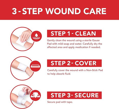 All Health Wound Care Kit & First Aid Supplies, 40 Piece | - Image 3