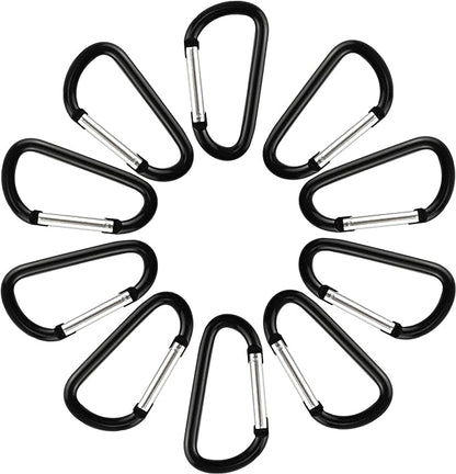SWATOM Aluminum Carabiner Clip Snap Hook Keyring 1.5/1.9/2.2/2.4/2.8 Inch - Image 3