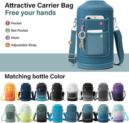 DYSANKY 1 Gallon Water Bottle Insulated | Thickened Stainless Steel Vacuum - Image 5