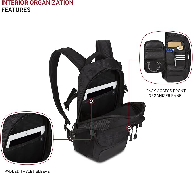 SwissGear 3598 Backpack Narrow Daypack - Image 4