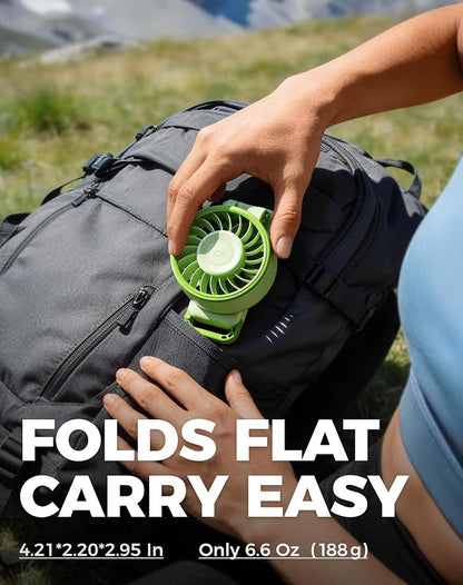 Diveblues Portable Turbo Fan, 100 Speed Handheld Fan - Image 8