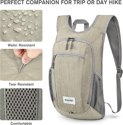 G4Free 10L/15L Hiking Backpack Lightweight Packable Hiking Daypack Small Travel - Image 5