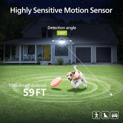 Philips 3600LM Solar Security Lights, 5000K Waterproof Dimmable LED Motion - Image 5