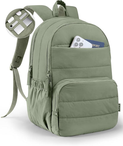 Uselike Travel Backpack for Women, 15.6 Inch Laptop Backpack, Quilted College by Uselike