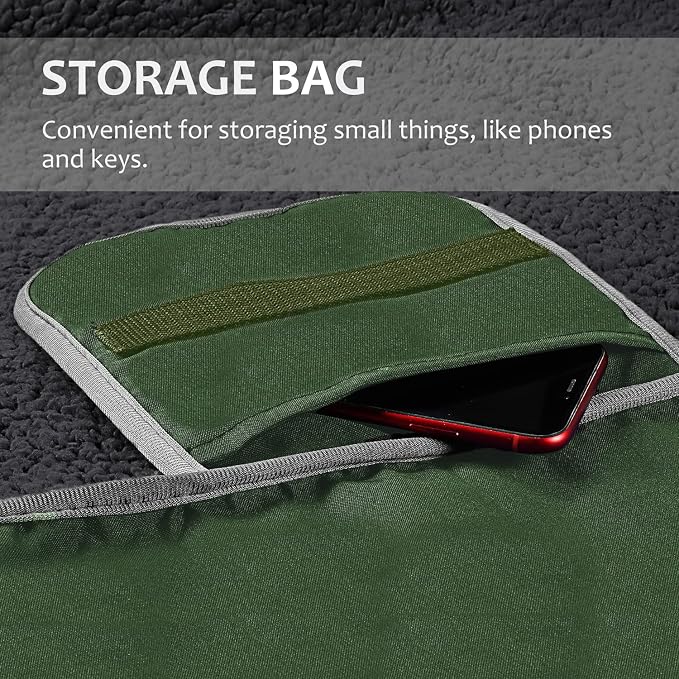Tirrinia Large Waterproof Outdoor Blanket, Soft Warm Windproof Stadium Blanket - Image 3