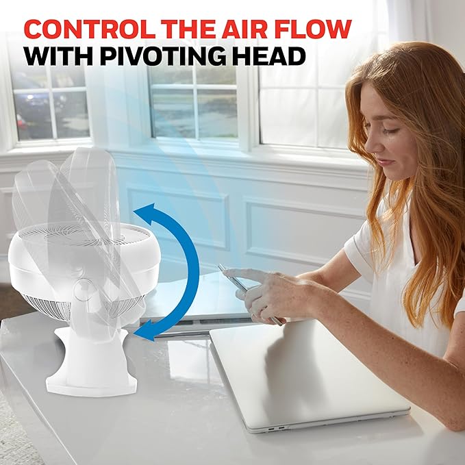 Honeywell TurboForce Air Circulator, Small Tabletop Fan, Quiet Personal Fan - Image 5