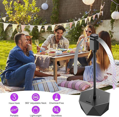 PIMAG Fly Fans for Tables, Fly Repellent Fan Outdoor Indoor Keep Flies Away - Image 2