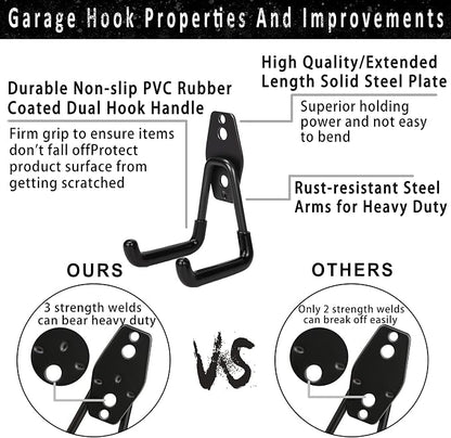 KOFANI Steel Garage Storage Hooks - Image 3