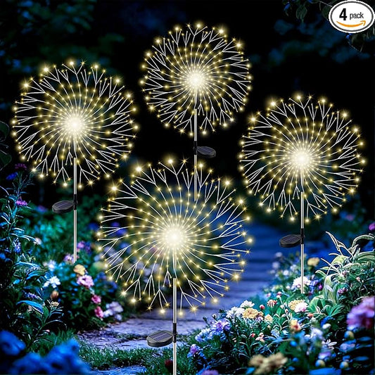 210LED Solar Firework Lights, Waterproof Fairy Starburst Light by Unknown