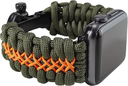 Savior Survival Gear Paracord Watch Band, Compatible - Image 2