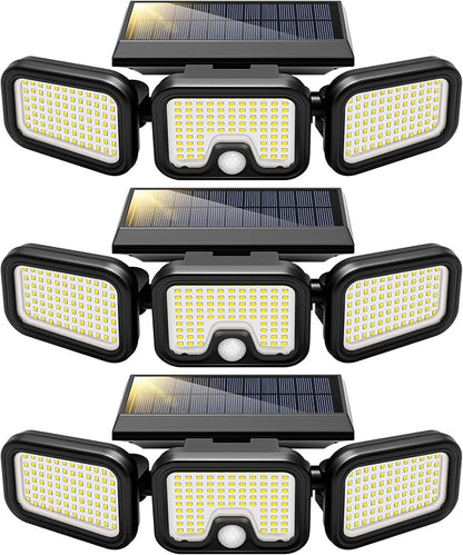 VIVOHOME Solar Flood Lights Outdoor, 256 LED 2500LM Motion Sensor Lights by VIVOHOME
