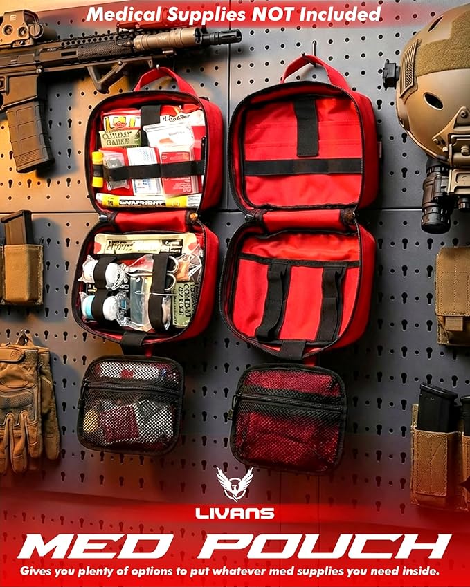 LIVANS Tactical Molle Medical Pouch - Image 3