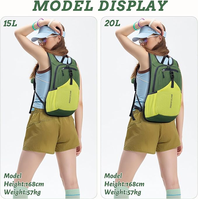 BECOJADDE 15L Small Hiking Backpack - Image 5