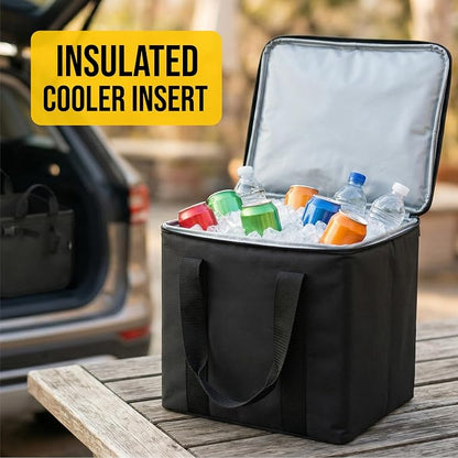 Thermal Cooler for Car Trunk – Insulated Bag for Camping, Road Trips, - Image 3