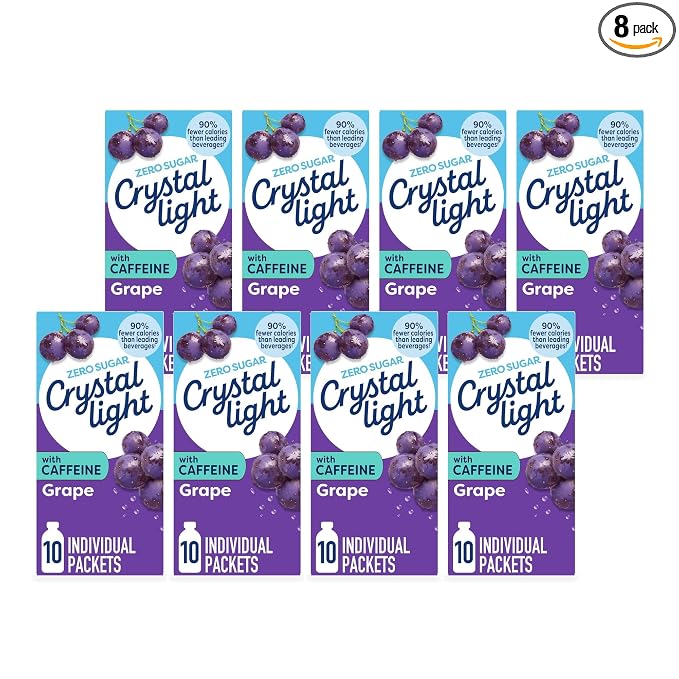 Crystal Light On The Go Energy Grape by CrystalLight