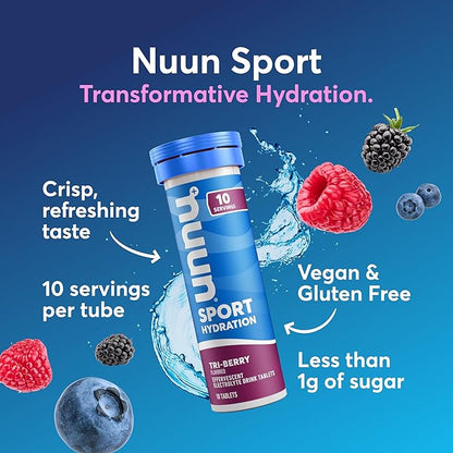 Nuun, Electrolyte Drink Tabs Tri Berry, 1.9 Ounce - Image 2