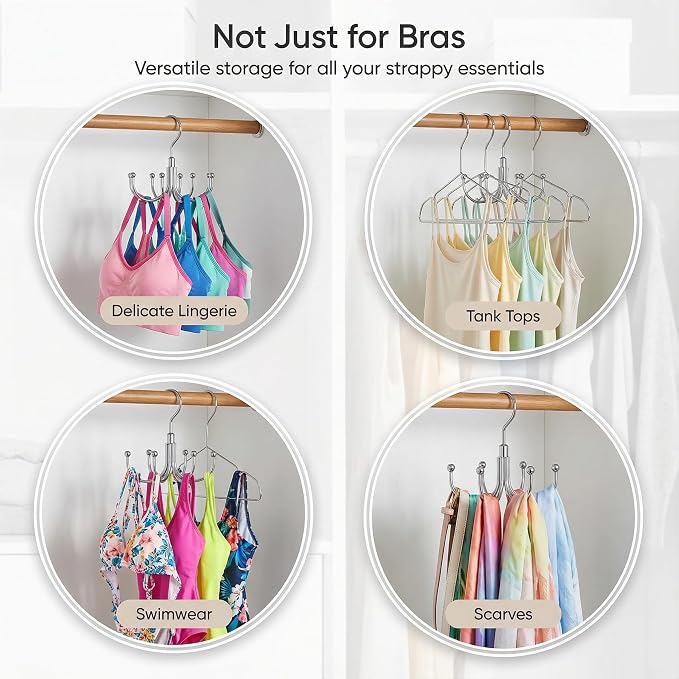 Rotatable Belt Hanger & Closet Organizer, 2 Pack - Image 7