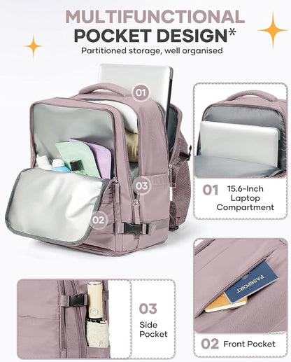 Travel Backpack Carry On Flight Aapproved Personal Item Travel Bag Mochila De - Image 4