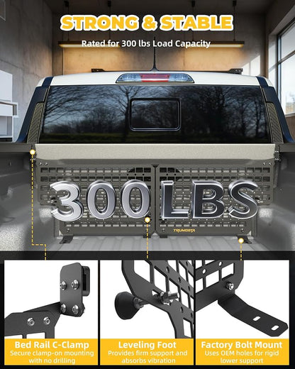 Trumgeta Aluminum Front Bed MOLLE Panel Fit - Image 6