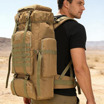 Hiking Backpack for Men 70L/100L Camping Backpack Military Rucksack Molle 3 - Image 7