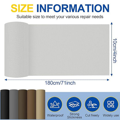 Fabric Repair Tape, Self Adhesive Canvas Repair Patch, Waterproof Outdoor - Image 2