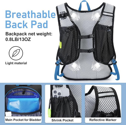 Lightweight Hydration Backpack, Running Backpack - Image 3